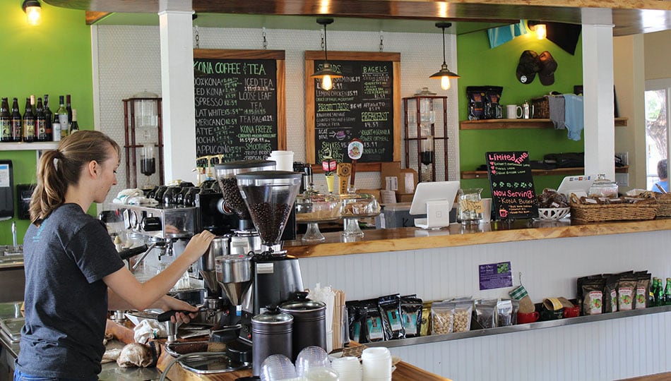 Kona Coffee and Tea Counter