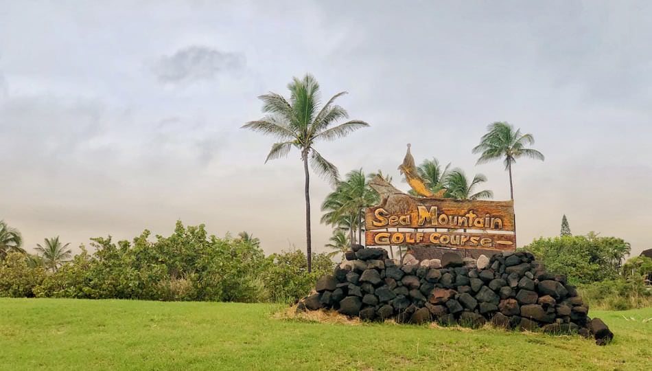 Sea Mountain Golf Course Sign