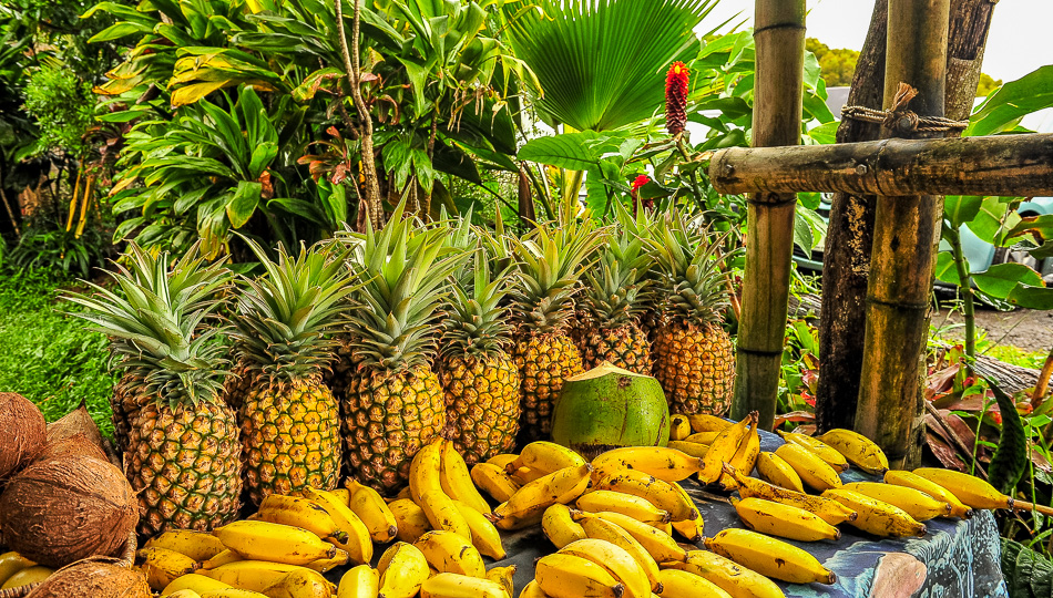 Fresh Fruit at a Big Island Farmers Market
