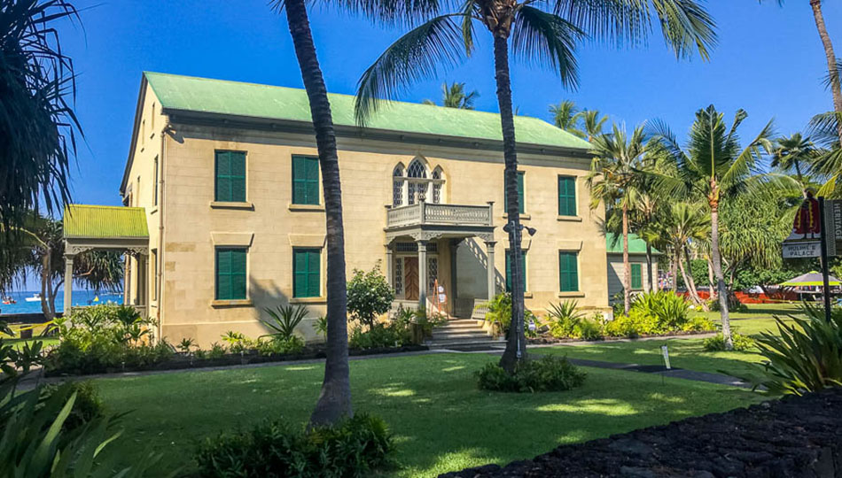 Hulihe'e Palace - Kona Historical Sites in Downtown Kailua-Kona