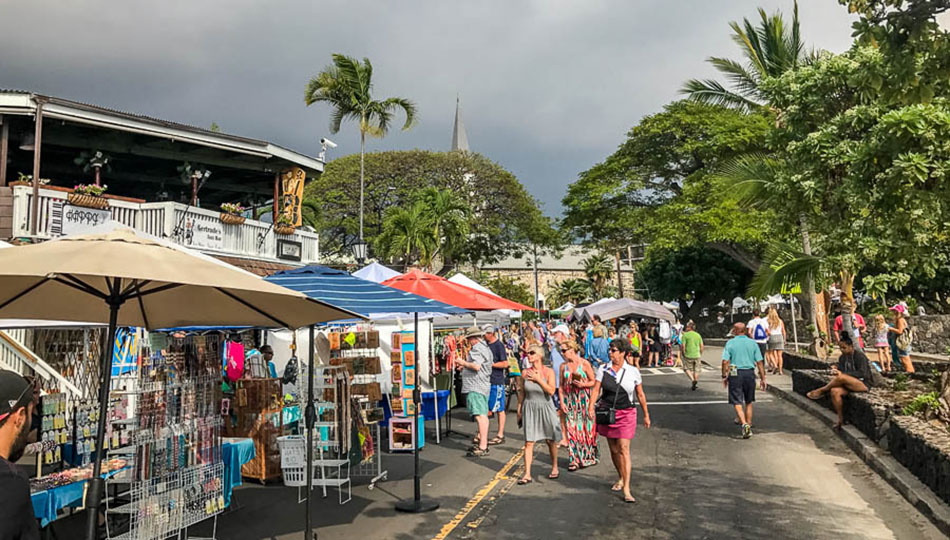 Kokua Kailua Village Stroll in Downtown Kona Big Island Guide