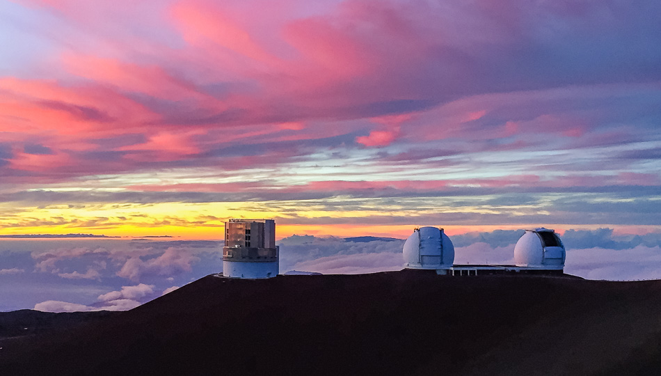 The Mauna Kea Summit is an amazing location for sunset and stargazing