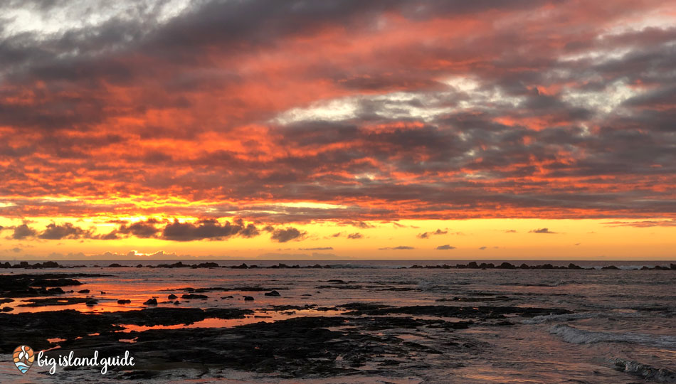 Kahaluu Beach Park Sunset