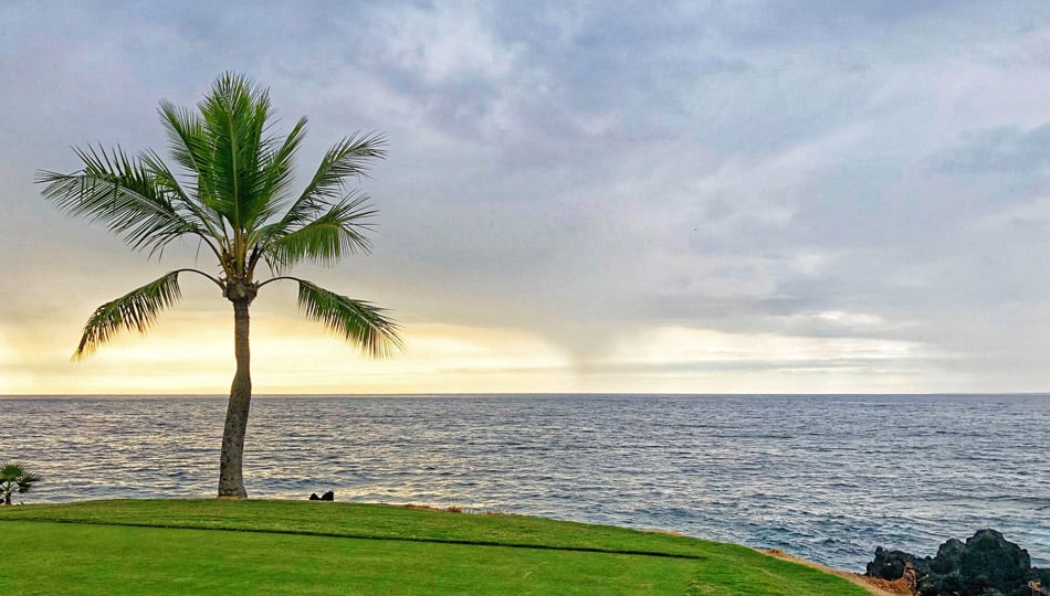 Kona Country Club ocean view on the Ocean Course