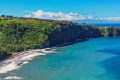 aerial view of Pololu Valley Shoreline