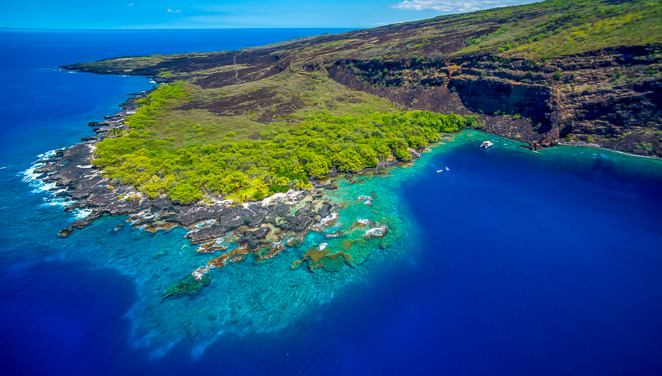 Aerial Photo of Kealakekua Bay