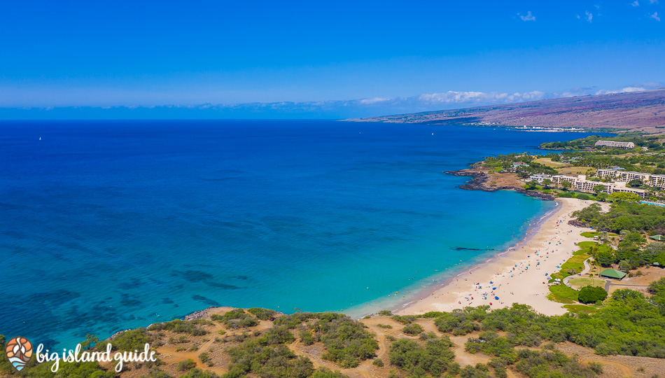 Aerial Photo of Hapuna Beach looking North