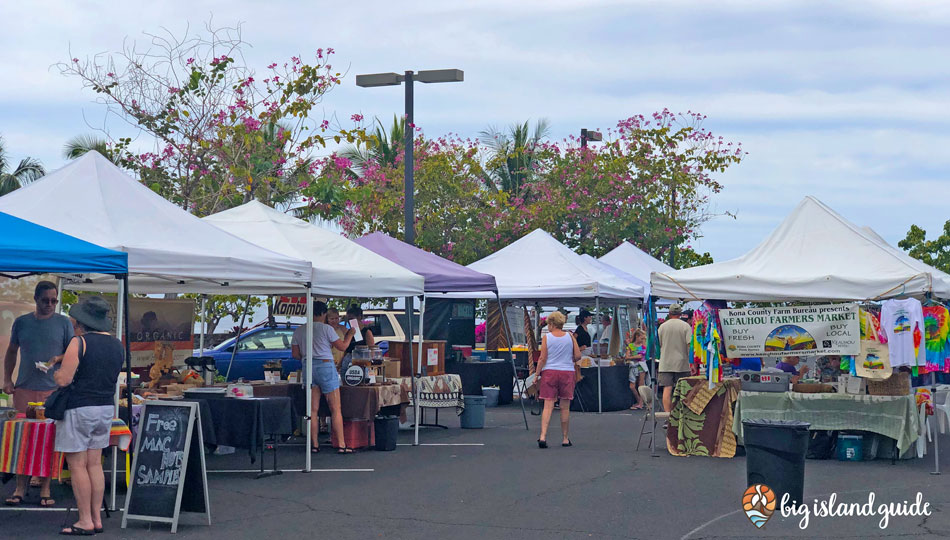 Keauhou Farmers Market at the Keauhou Shopping Center