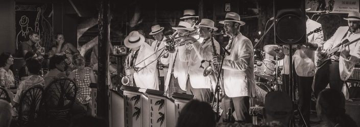 Kahulanui Band Playing at Gertrudes Jazz Bar