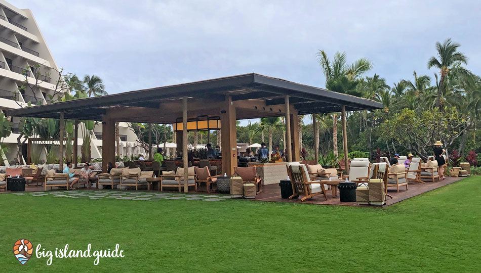 Mauna Lani Auberge Resort Pool Side Bar