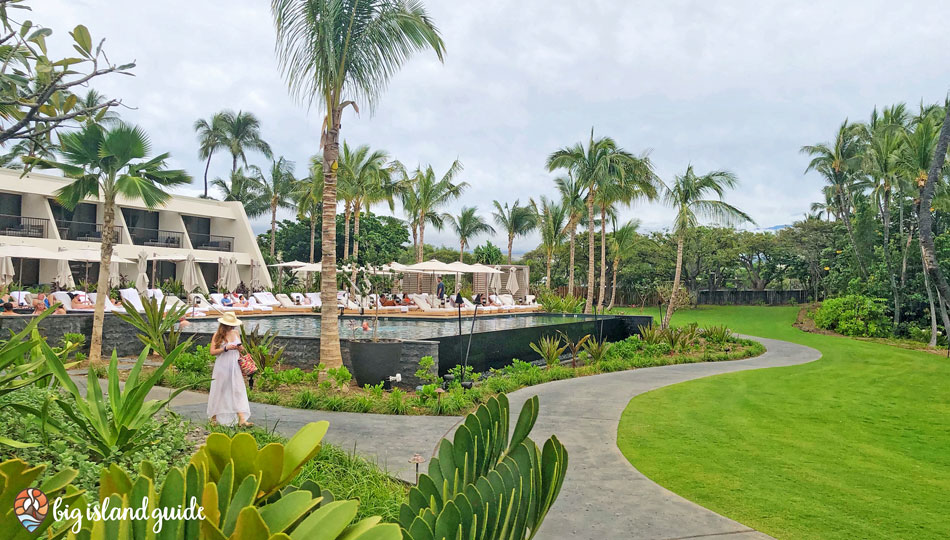 Mauna Lani Auberge Resort Pool and Grounds