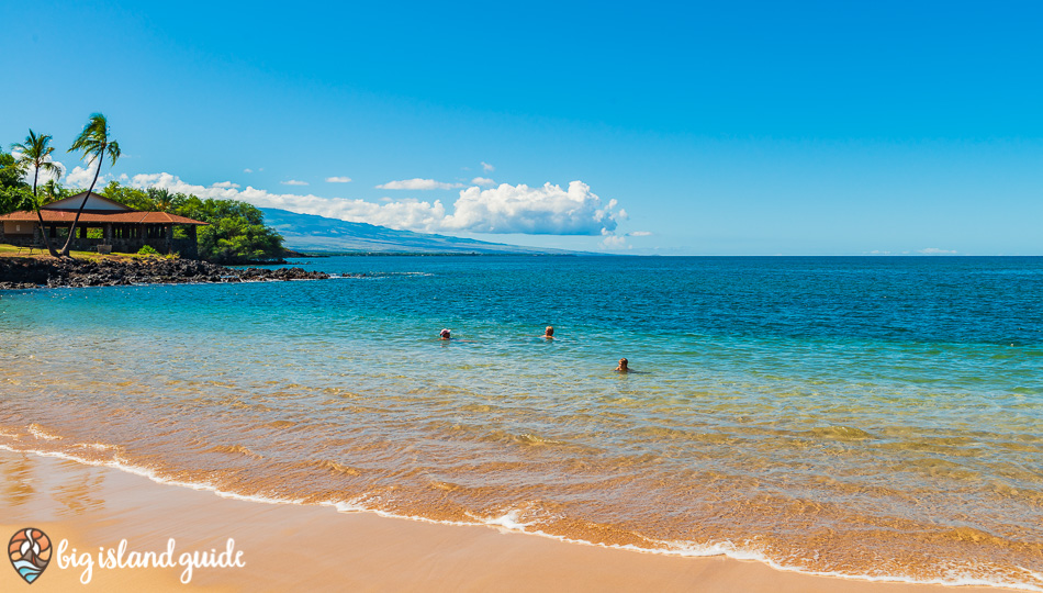 Spencer Beach with Kids swimming in the ocean