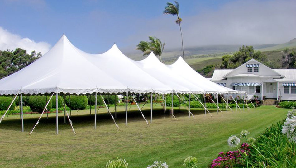 Anna Ranch Hawaii Wedding Venue Main House and Event Tent